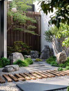 cách thiết kế vườn Zen