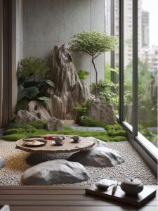 vườn Zen ban công nhỏ