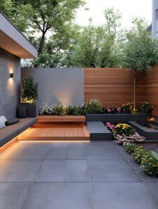 ý tưởng vườn Zen tối giản