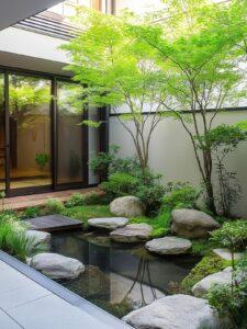 Thiết kế sân vườn Zen