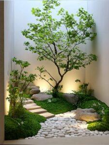 Vườn Zen sân thượng