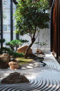 Vườn Zen trong nhà