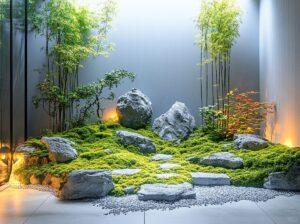 cỏ xanh mượt trang trí