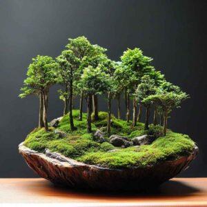 bonsai mini để bàn