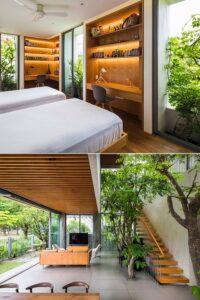 thiết kế không gian xanh trong nhà